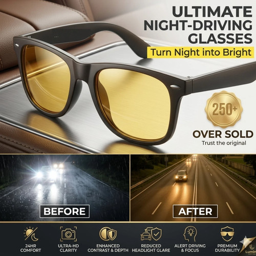 Night driving glasses with - night,