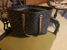 Louis Vuitton Shoulder Bag PM Brown Canvas