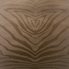 Zebra Print Dark Brown Living Room Bedroom Luxury Wallpaper 20245