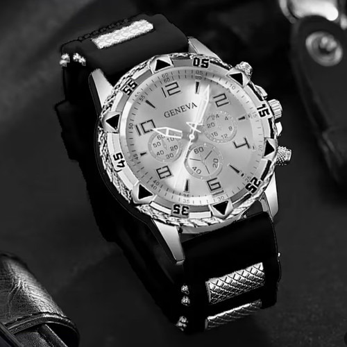 Geneva men quartz - quartz, analogue