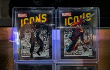 2024 Topps Chrome Marvel Marvel Icons Venom & Spider-Man Bundle 
