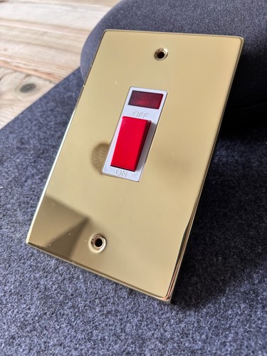 Volex double cooker switch - switch, dp
