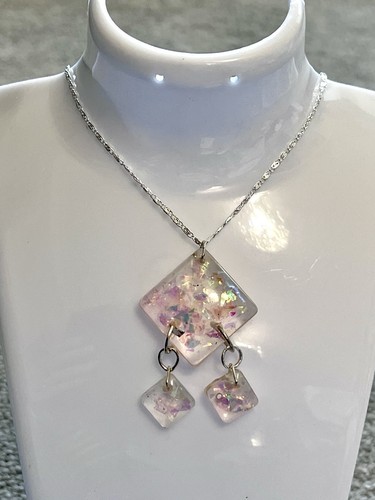 Resin necklaces - resin,