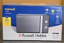 (NE6) Russell Hobbs 800W Standard Microwave RHM2061 | Black | Boxed