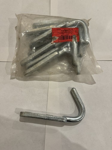 Bolt galvanisedrope hooks - on,