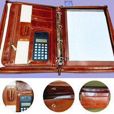 Italian Genuine Cognac Leather