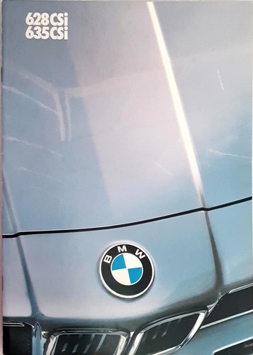 Bmw e24 628csi 635csi brochure - e24,