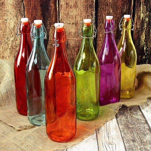 Clip top bottles glass - clip,