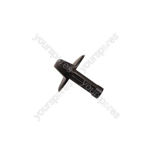 Genuine knob black - black, for