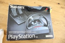 MAD CATZ STEERING WHEEL WITH