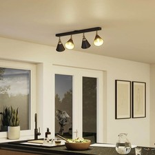 Ceiling Spot Light 4 Way Matt Antique Brass Effect Modern Kitchen Dining