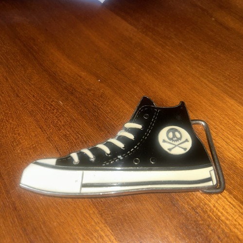Skull shoe belt - skull, buckle