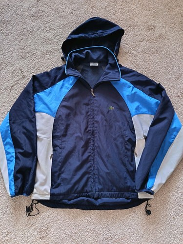Lacoste vintage zip shell - lacoste,
