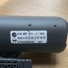 SKODA FABIA Luggage Cover Parcel Shelf 2007-2015 5 Door Estate 5J9867871C