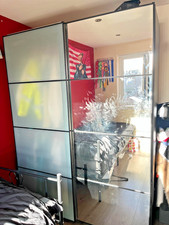 IKEA dark brown/black wardrobe