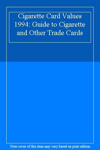 Cigarette card values 1994 - cigarette,