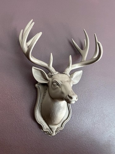 Printed deer stag head wall - 3d,
