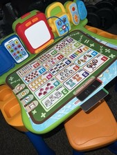 VTech Touch and Learn Activity Desk Multi-Color with Stool, Pre-School Education