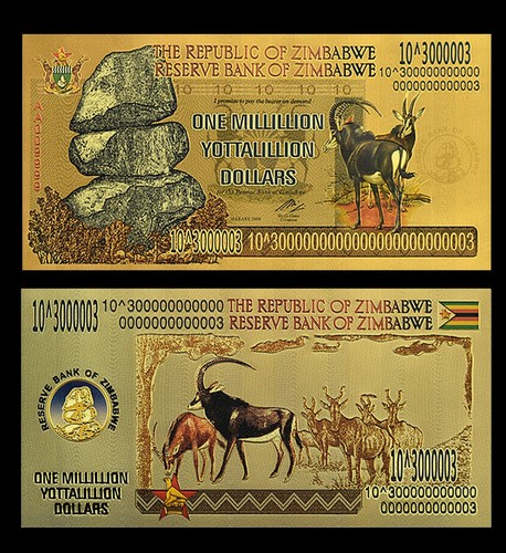 Zimbabwe millillion - zimbabwe,