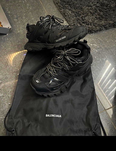 Balenciaga track men - track, black