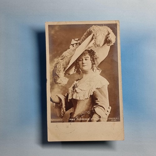 Edwardian actress postcard - edwardian,