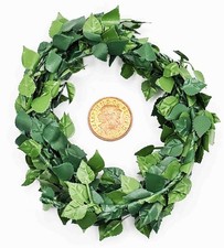Dolls House Climbing Plant 1m Of Green Leaf Garland Miniature tumdee