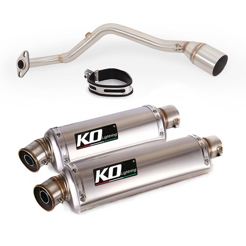Full exhaust system muffler - 2",