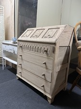 Stripped Oak Bureau