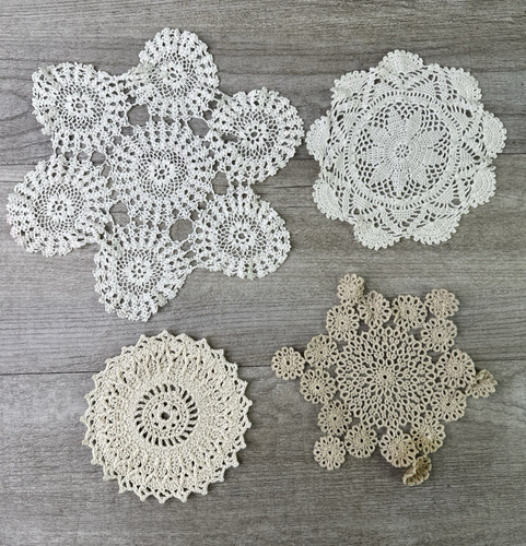 Lot small handmade round - 4,