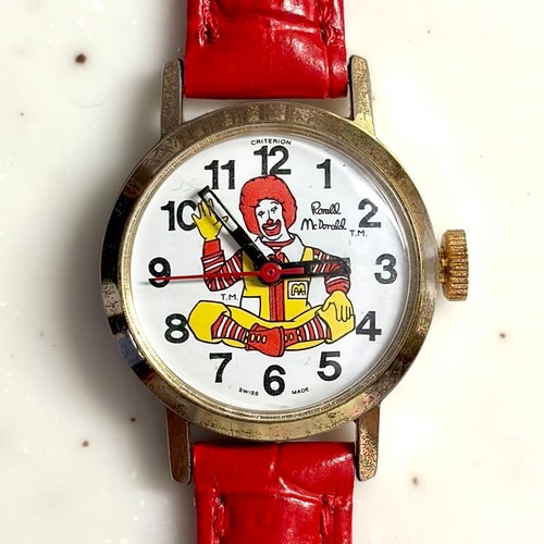 Rare 1980 mcdonald watch - mcdonald's,