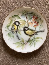 Royal Albert Garden Birds Series Plates Three Great Tit Decorative Plate
