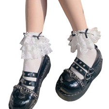Lace Ruffle Frilly Ankle Socks