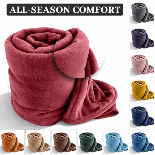 Soft cooling fleece blanket - cooling,