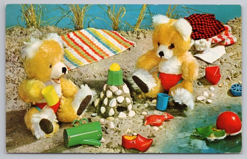 Vintage bamforth teddy - vintage, bear