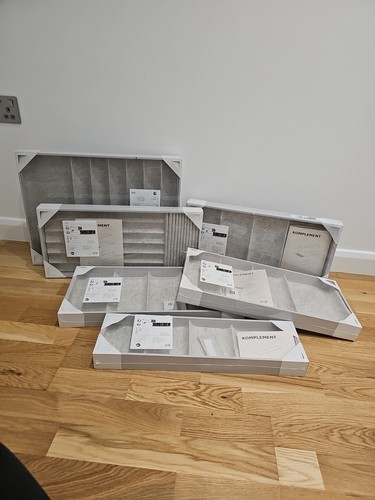 Wardrobe storage trays 6 - storage, ×6