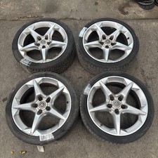VAUXHALL RONAL PENTA 18” ALLOY WHEELS AND TYRES 5x 110 Pcd ASTRA H ZAFIRA B