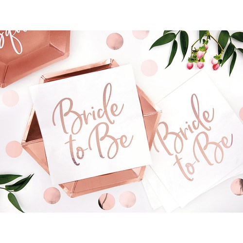 Rose gold bride - rose, hen