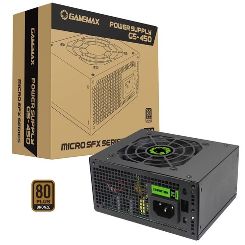 Gamemax 450w sfx - 450w, 80