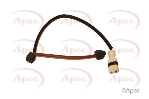 Apec front left brake pad - front,