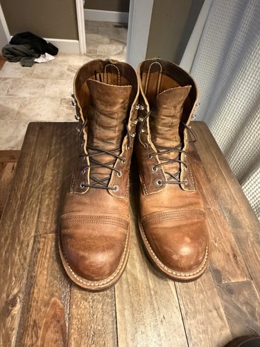 Red wing shoes iron - red,
