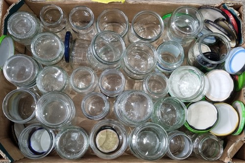 Empty glass jars suit for - glass,