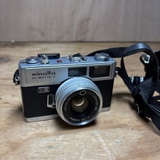 MINOLTA  HI-MATIC E  ROKOR-QF