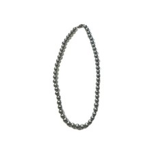 Vintage Glass Faux Pearl Bead Choker Barrel Clasp Costume Jewellery MAY820