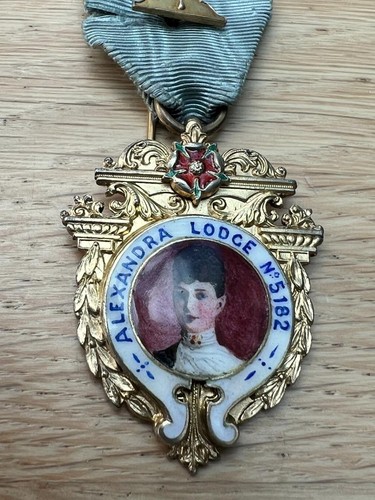 Fine silver enamel - fine, masonic