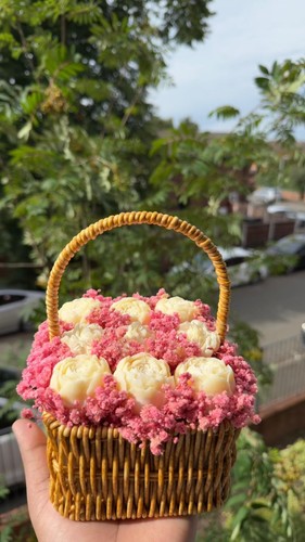 Luxury artisan candle flower - artisan,