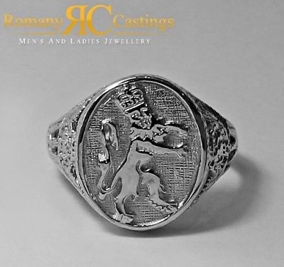 Unisex 9ct white solid gold - 9ct,