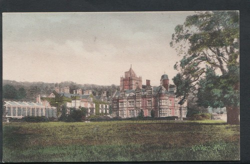 Cumbria postcard holker - postcard,