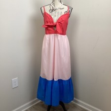 J Crew Womens Orange Pink Blue