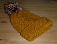 Fat Face Womens Mustard Bobble