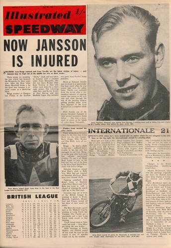Illustrated speedway - illustrated,
